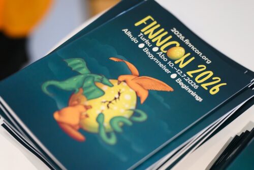 Finncon-tapahtuman esitteitä